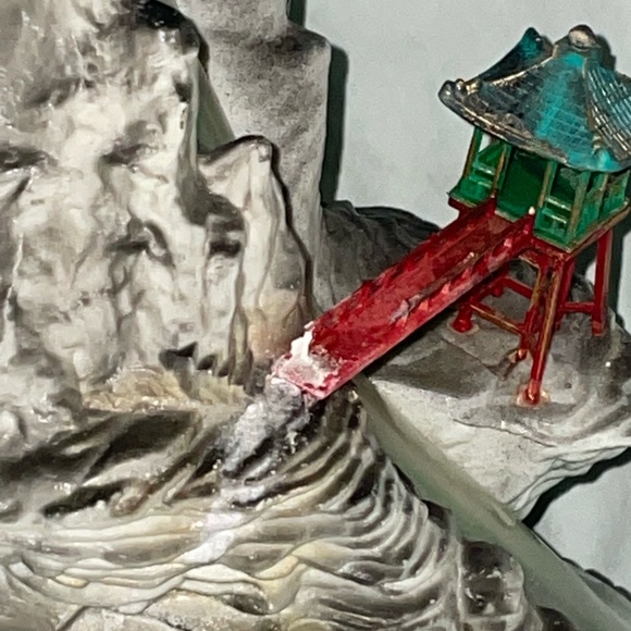 Penn Plax Vintage 1974 Oriental Water Mill Fish Tank Aerator - Picture 5 of 9